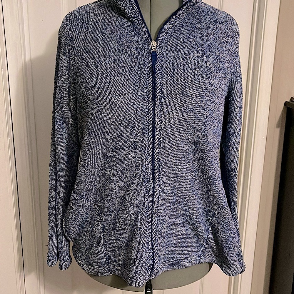 STAN HERMAN LIGHTWEIGHT COZY JACKET SIZE LARGE